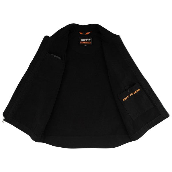 Independent Jacket Built To Grind Vest Work Black