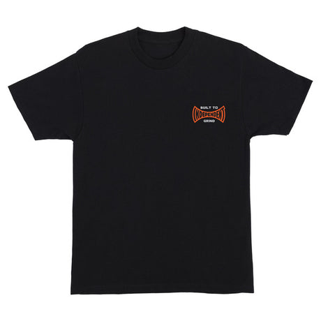 Independent T-Shirt Built To Grind Span Ss Black