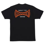 Independent T-Shirt Built To Grind Span Ss Black