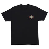 Independent T-Shirt Ftr Cap Ss Black