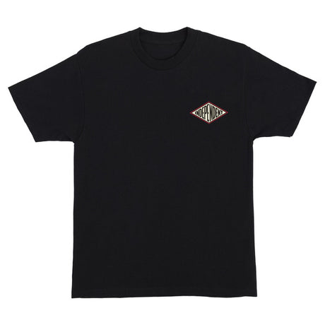 Independent T-Shirt Ftr Cap Ss Black