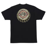Independent T-Shirt Ftr Cap Ss Black