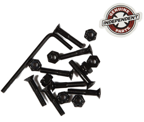 Independent Visserie (Jeu De 8) Allen 1 Pouce Black