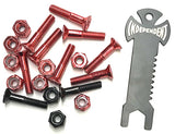 Independent Visserie (Jeu De 8) Phillips 0.878 Black Red