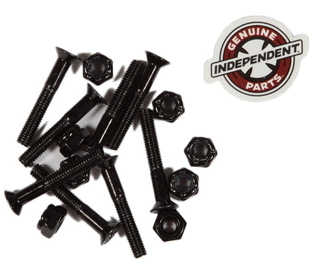 Independent Visserie (Jeu De 8) Phillips 1.25 Pouce Black