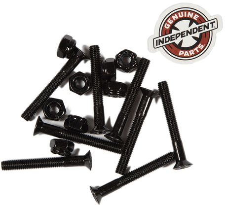 Independent Visserie (Jeu De 8) Phillips 1.5 Pouce Black