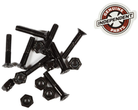 Independent Visserie (Jeu De 8) Phillips 1 Pouce Black