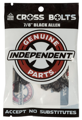 Independent Visserie (Jeu De 8) Allen 0.875 Pouce Black