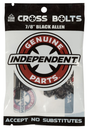 Independent Visserie (Jeu De 8) Allen 0.875 Pouce Black
