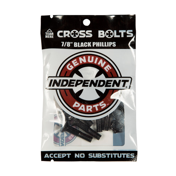 Independent Visserie (Jeu De 8) Phillips 0.878 Pouce Blk