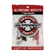 Independent Visserie (Jeu De 8) Phillips 1 Pouce Blk Red
