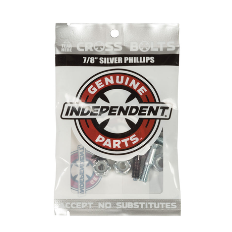 Independent Visserie (Jeu De 8) Phillips 0.875 Blk Silver