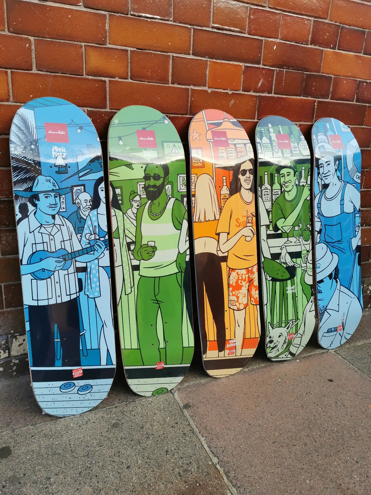 Planches de skateboard Chocolate Bar Series III