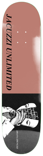 Planche de skateboard Jacuzzi Unlimited Ariana Spencer Wine Ex7 8,5"
