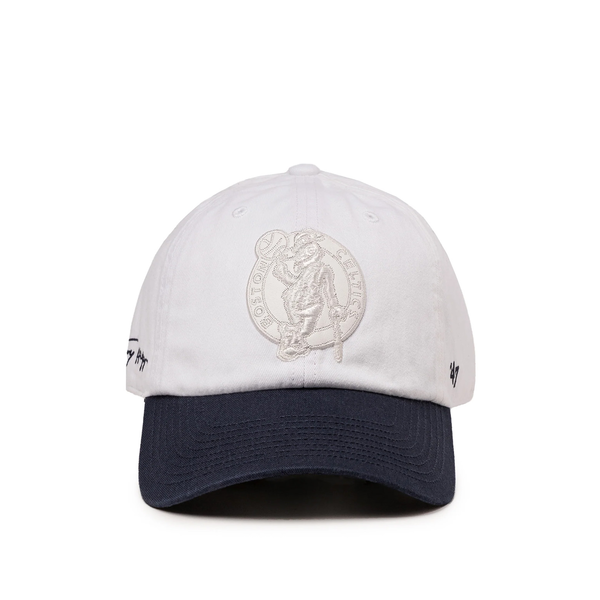 Casquette 47 Brand Tommyh X NBA Boston Celtics Courtside Cleanup White