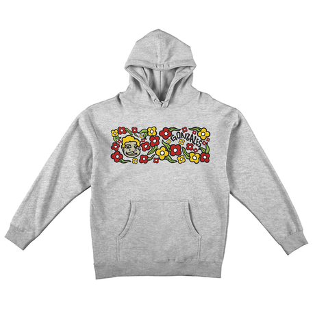 Krooked Sweat Sweatpants Heather Grey Hood