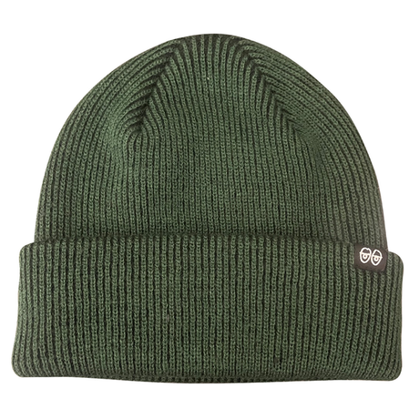 Krooked Beanie Eyes Clip Dk Green Black White