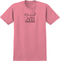 Krooked T-Shirt El Perro Ss Pink
