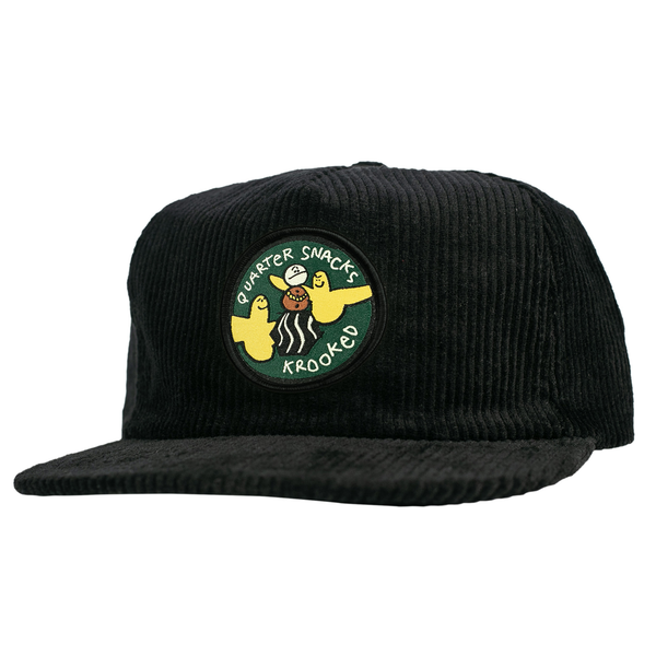 Krooked Cap Qs Snackbirds 5P Snapack Black