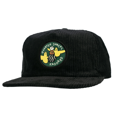 Krooked Cap Qs Snackbirds 5P Snapack Black