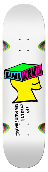 Krooked Deck Una Molti Demetional White