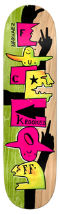 Planche de skateboard Krooked Narvaez F Off 8,38"