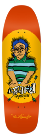 Planche de skateboard Krooked Gonz Hard2ihtt Orange 9,81"