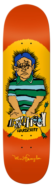 Planche de skateboard Krooked Gonz Hard2ihtt Orange 8,5"