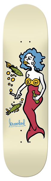Planche de skateboard Krooked Dbx Team Mermaid Cream 8,5"