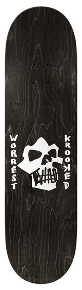 Krooked Deck Worrest Skull Bolt Twin Slick
