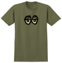 Tee-shirt Krooked Eyes Camo SS Military Green