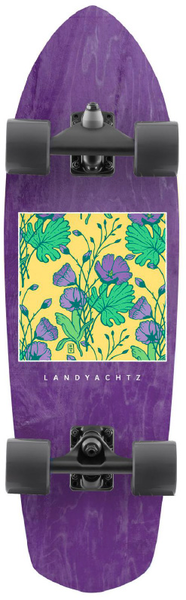 Landyachtz Complete Surf Pocket Knife Botanical