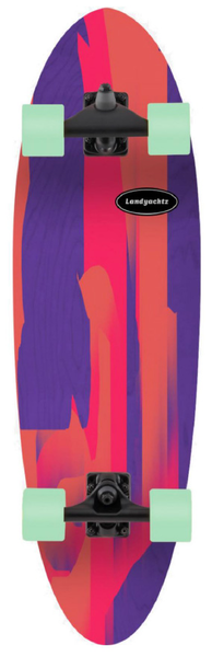 Landyachtz Complete Surf Groveler Purple