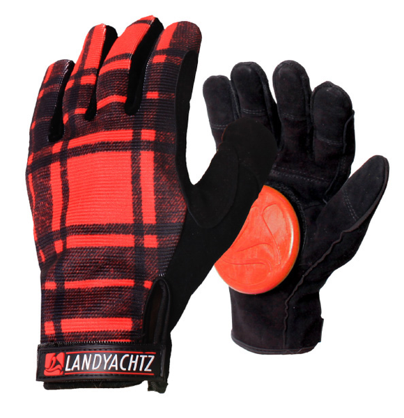 Landyachtz Gloves Plaid - Slide Pucks
