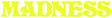 Madness Stickers Madness Vinyl Decal 5Pk Safety Yellow