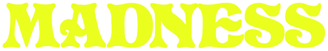 Madness Stickers Madness Vinyl Decal 5Pk Safety Yellow