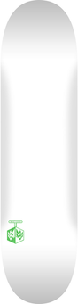 Mini Logo Deck Chevron Detonator Solid White