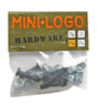 Mini Logo Visserie (Jeu De 8 Vis) Cruciforme 1.25 Pouce