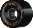 Mini Logo Wheels (Jeu De 4) 63Mm Awol 80A Black