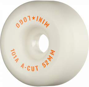 Mini Logo Wheels (Jeu De 4) 52Mm A-Cut Ii 101A White