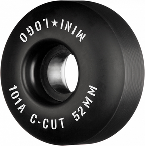 Mini Logo Wheels (Jeu De 4) 52Mm C-Cut Ii 101A Black