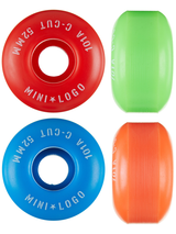 Mini Logo Wheels (Jeu De 4) 52Mm C-Cut Ii 101A Assorted