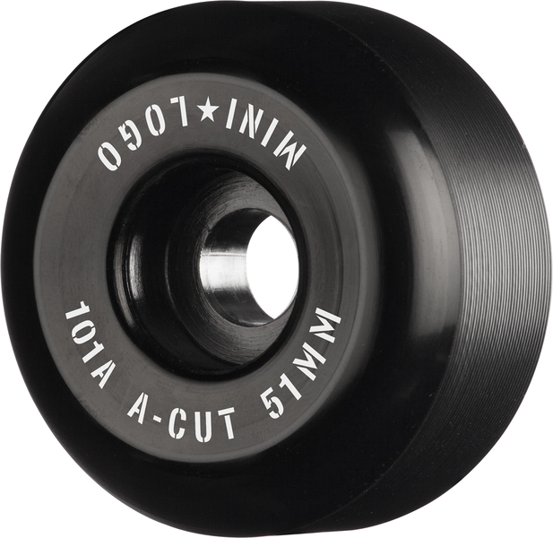 Mini Logo Wheels (Jeu De 4) 51Mm A-Cut Ii 101A Black