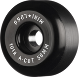 Mini Logo Wheels (Jeu De 4) 56Mm A-Cut Ii 101A Black