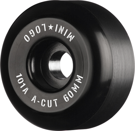 Mini Logo Wheels (Jeu De 4) 60Mm A-Cut Ii 101A Black