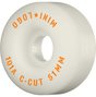 Mini Logo Wheels (Jeu De 4) 51Mm C-Cut Ii 101A White