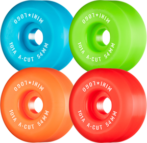 Mini Logo Wheels (Jeu De 4) 54Mm C-Cut Ii 101A Assorted