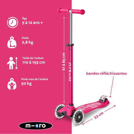 Maxi Micro Deluxe Rose Led