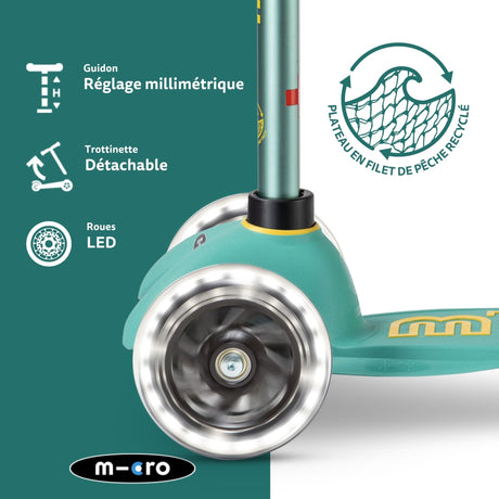Mini Micro Deluxe Eco Mint Led