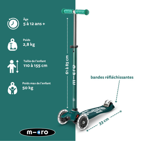 Maxi Micro Deluxe Led - Eco - Vert